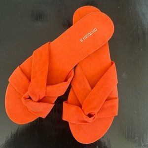 Orange Sandals